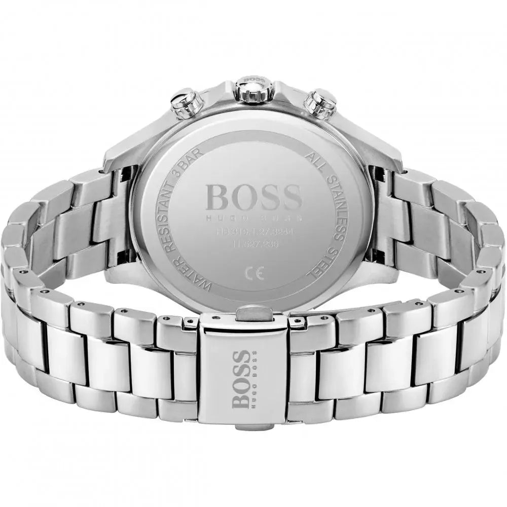 Hugo Boss 1502565 Hera Rose Pink Dial Silver Steel Strap Watch for Women Hugo Boss