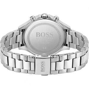 Hugo Boss 1502565 Hera Rose Pink Dial Silver Steel Strap Watch for Women Hugo Boss
