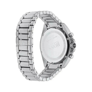 Hugo Boss 1513081 Chronograph Driver Blue Dial Silver Steel Strap Watch for Men Hugo Boss