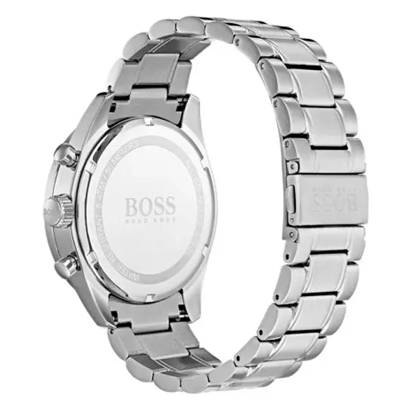 Hugo Boss 1513630 Chronograph Blue Dial Silver Steel Strap Watch for Men Hugo Boss