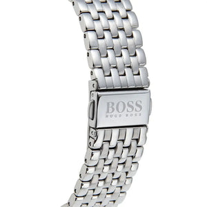 Hugo Boss 1513653 Companion Blue Dial Silver Steel Strap Watch for Men Hugo Boss