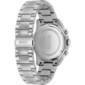 Hugo Boss 1513784 Skymaster Blue Dial Silver Steel Strap Watch for Men Hugo Boss