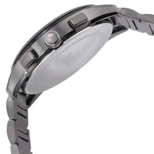 Hugo Boss 1513929 Dapper Chronograph Black Dial Black Steel Strap Watch For Men Hugo Boss