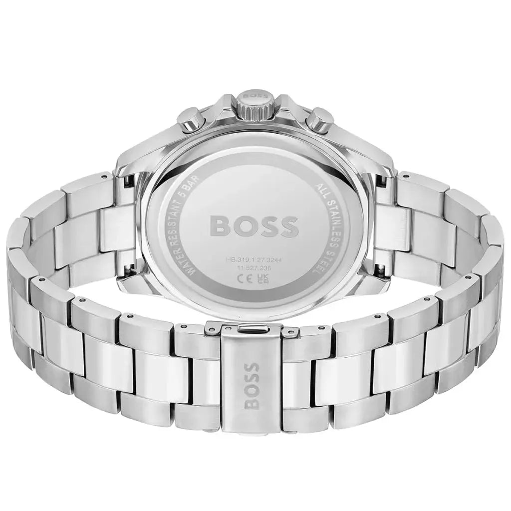 Hugo Boss 1514057 Mens Troper Chrono Watch Black Dial Hugo Boss