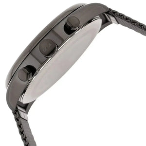 Hugo Boss 1514065 Gregor Chronograph Black Dial Black Mesh Bracelet Watch For Men Hugo Boss