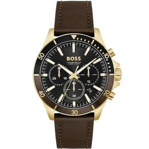 Hugo Boss Troper 1514100 – Timeless Black Dial Chronograph Men’s Watch Hugo Boss