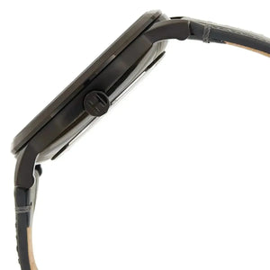 Tommy Hilfiger 1710388 Brad Chronograph Quartz Grey Dial Grey Leather Strap Watch For Men Tommy Hilfiger