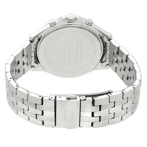 Tommy Hilfiger 1781976 Ari Diamonds Blue Dial Silver Steel Strap Watch for Women Tommy Hilfiger