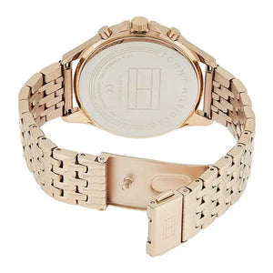 Tommy Hilfiger 1781978 Ari Diamonds Silver Dial Rose Gold Steel Strap Watch for Women Tommy Hilfiger