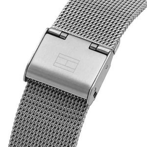 Tommy Hilfiger 1782304 Blake Quartz Grey Dial Silver Mesh Bracelet Watch for Men Tommy Hilfiger