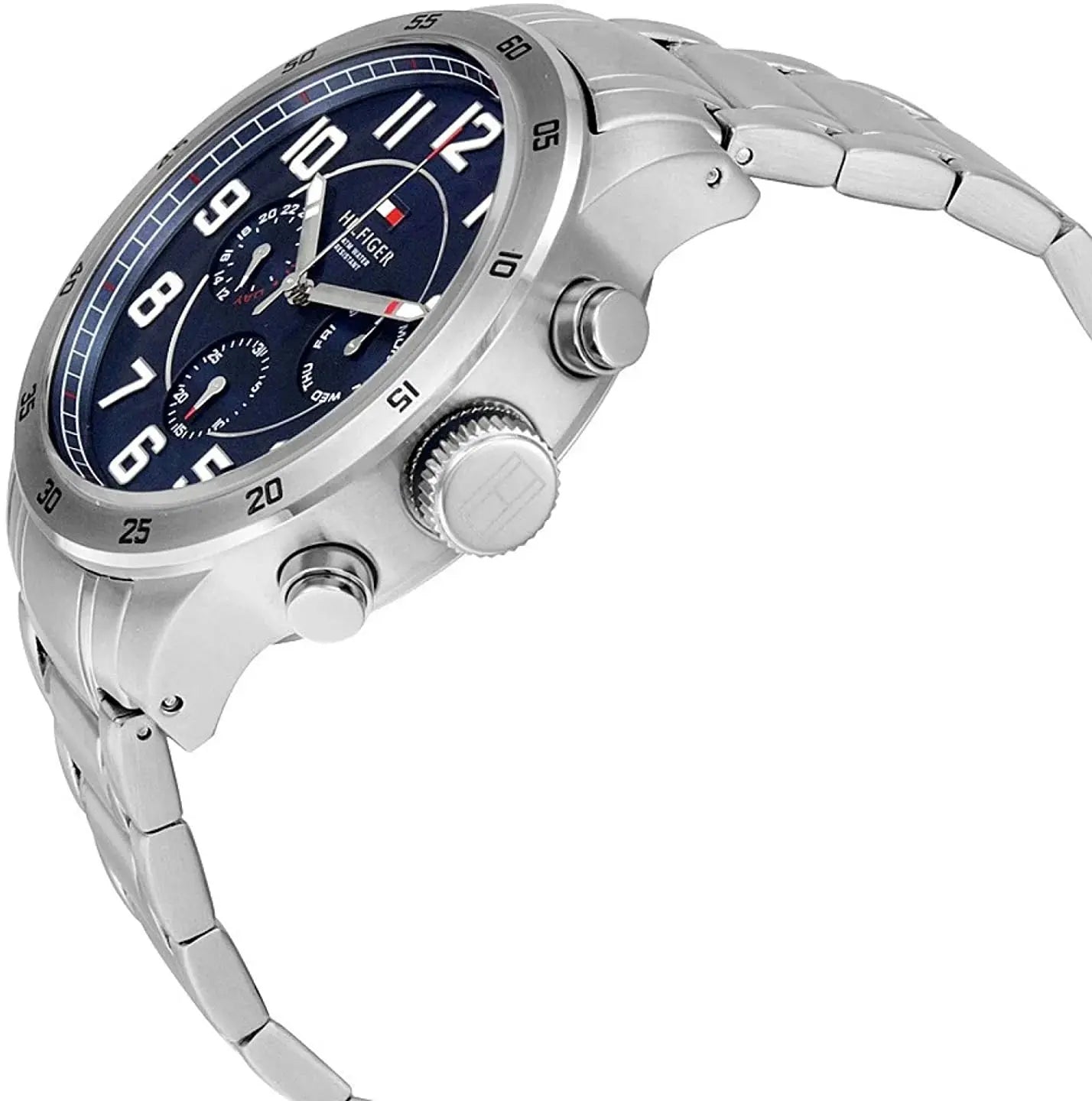 Tommy Hilfiger 1791053 Multi-Function Blue Dial Stainless Steel Men's Watch Tommy Hilfiger