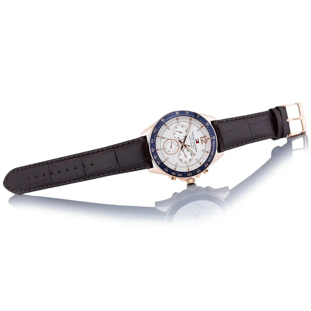 Tommy Hilfiger 1791118 Men's Luke Brown Chronograph Watch Tommy Hilfiger