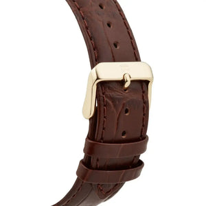 Tommy Hilfiger 1791291  Keagan Quartz Silver Dial Brown Leather Strap Watch for Men Tommy Hilfiger