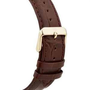 Tommy Hilfiger 1791291 Keagan Quartz Silver Dial Brown Leather Strap Watch for Men Tommy Hilfiger