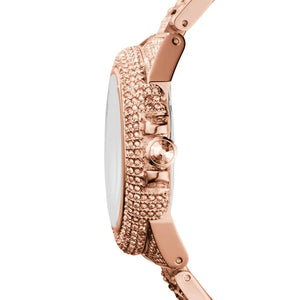 Michael Kors MK5862 Camille Crystal Rose Gold Dial Rose Gold Steel Strap Watch for Women Michael Kros