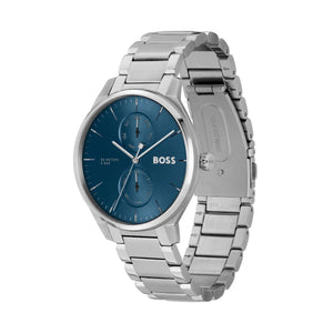 Hugo Boss 1514106 Tyler Stainless Steel Quartz 43mm Men’s Watch Hugo Boss