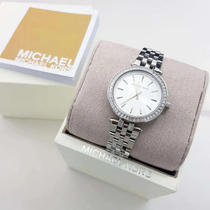Michael Kors MK3294 Darci Silver Dial Silver Steel Strap Watch for Women Michael Kros