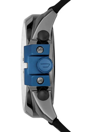 Diesel Mega DZ4500 Chief Chronograph Black Dial Black Nylon Strap Watch For Men Diesel