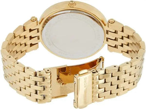 Michael Kors MK3191 Darci Silver Dial Gold Stainless Steel Strap Watch for Women Michael Kros