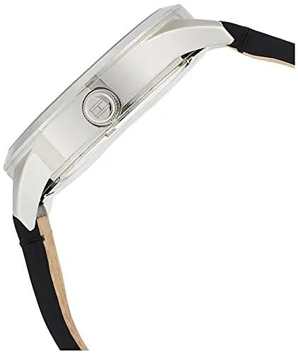 Tommy Hilfiger 1791641 Spencer Skeleton Black Dial Black Leather Strap Watch for Men Tommy Hilfiger
