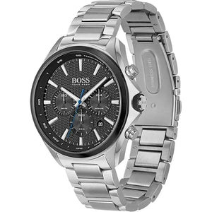 Hugo Boss 1513857 Chronograph Quartz Watch for Men with Silver Stainless Steel Bracelet Hugo Boss