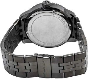 Michael Kors MK7155 Chronograph Cunningham Multifunction Blue Dial Grey Steel Strap Watch For Men Michael Kros