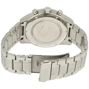 Hugo Boss 1513784 Skymaster Blue Dial Silver Steel Strap Watch for Men Hugo Boss