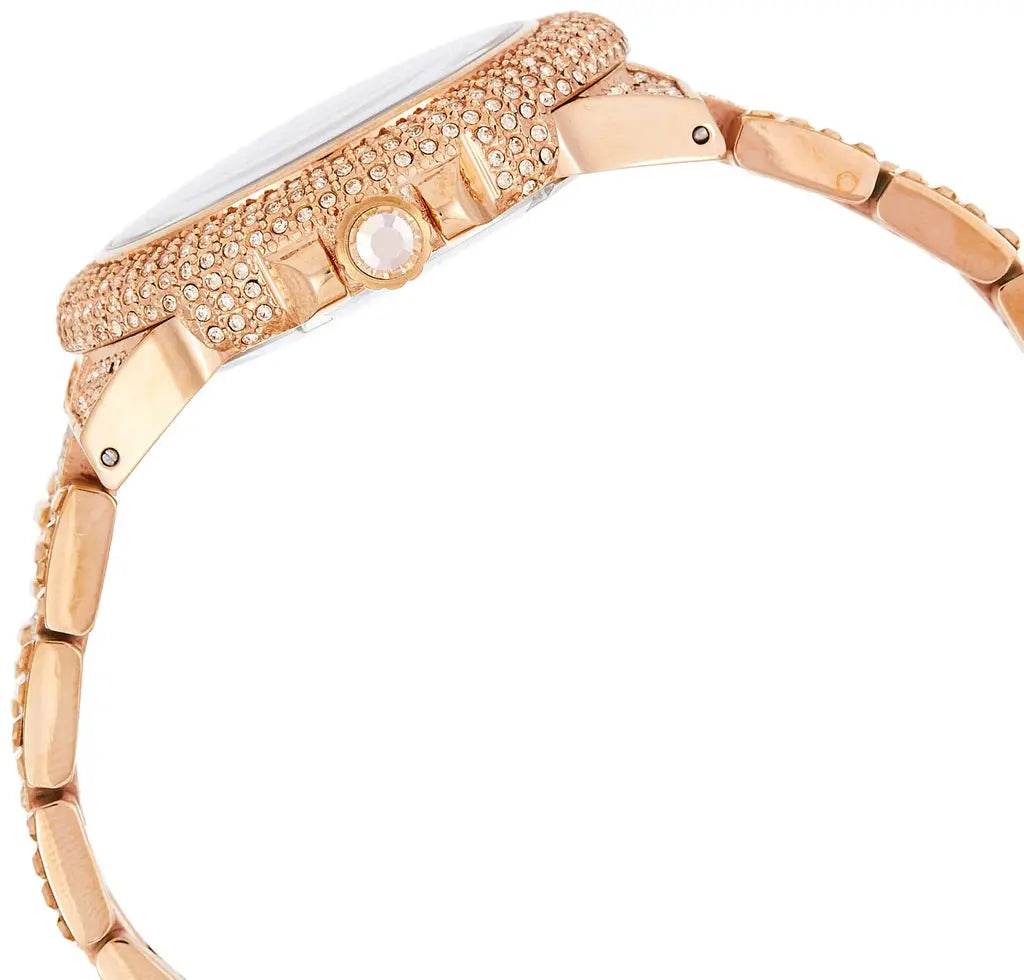 Michael Kors MK5862 Camille Crystal Rose Gold Dial Rose Gold Steel Strap Watch for Women Michael Kros