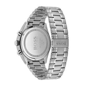 Hugo Boss 1513871 Champion Black Dial Silver Steel Strap Watch for Men Hugo Boss