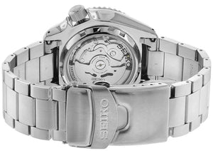 Seiko SRPD53K1 5 Sports Automatic Blue Dial Silver Steel Strap Watch For Men Seiko