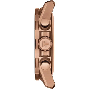 Tissot T125.617.36.051.00 Supersport Chrono Black Dial Black Leather Strap Watch for Men Tissot