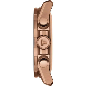 Tissot T125.617.36.051.00 Supersport Chrono Black Dial Black Leather Strap Watch for Men Tissot