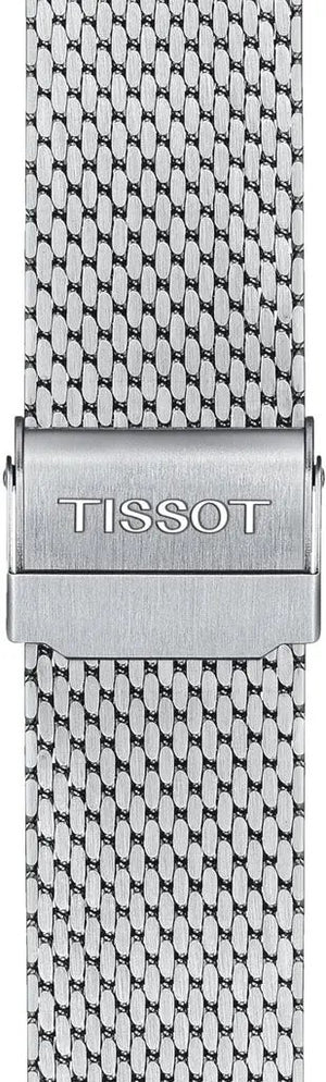 Tissot T120.417.11.091.00 Seastar 1000 Chronograph Green Dial Silver Mesh Bracelet Watch For Men Tissot