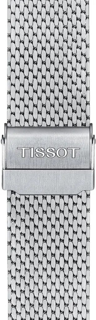 Tissot T120.417.11.091.00 Seastar 1000 Chronograph Green Dial Silver Mesh Bracelet Watch For Men Tissot