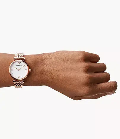 Emporio Armani AR11267 Women’s Gianni T-Bar Dress Watch Emporio Armani
