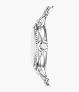 Emporio Armani AR11596 Women's Mother Of Pearl Dial & Steel Bracelet Watch Emporio Armani