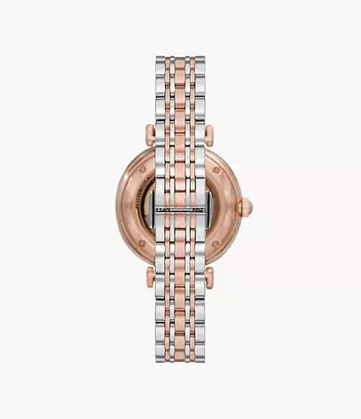 Emporio Armani AR60049 Women’s Gianni T-Bar Automatic Watch Emporio Armani