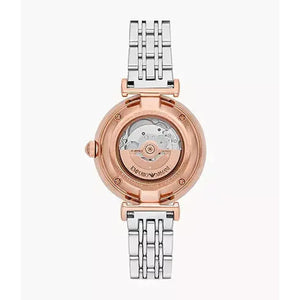 Emporio Armani AR60049 Women’s Gianni T-Bar Automatic Watch Emporio Armani
