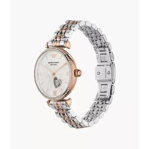 Emporio Armani AR60049 Women’s Gianni T-Bar Automatic Watch Emporio Armani