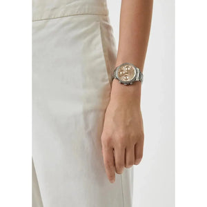 Hugo Boss 1502565 Hera Rose Pink Dial Silver Steel Strap Watch for Women Hugo Boss