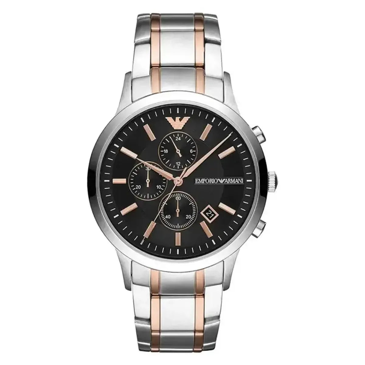 Emporio Armani AR11165 Chronograph Two-Tone Men's Watch Emporio Armani