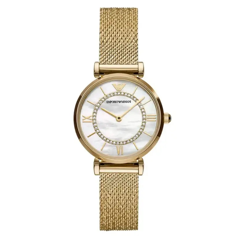 Emporio Armani AR11321 Gold Gianni T-Bar Ladies Watch Emporio Armani