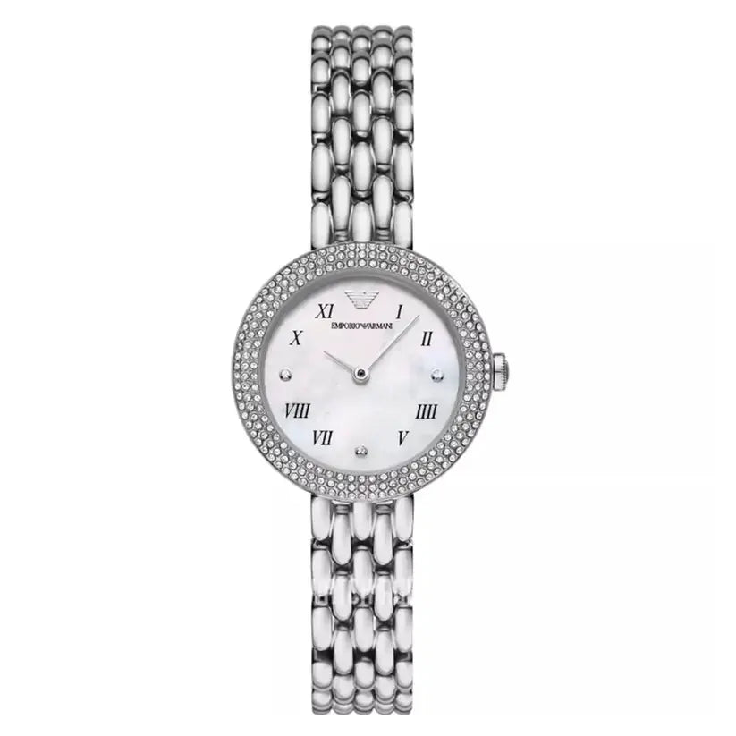 Emporio Armani AR11354 Mother of Pearl Dial Ladies Watch Emporio Armani