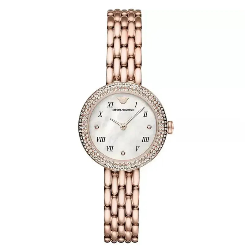Emporio Armani AR11355 Rose Gold-Tone Ladies Watch Emporio Armani