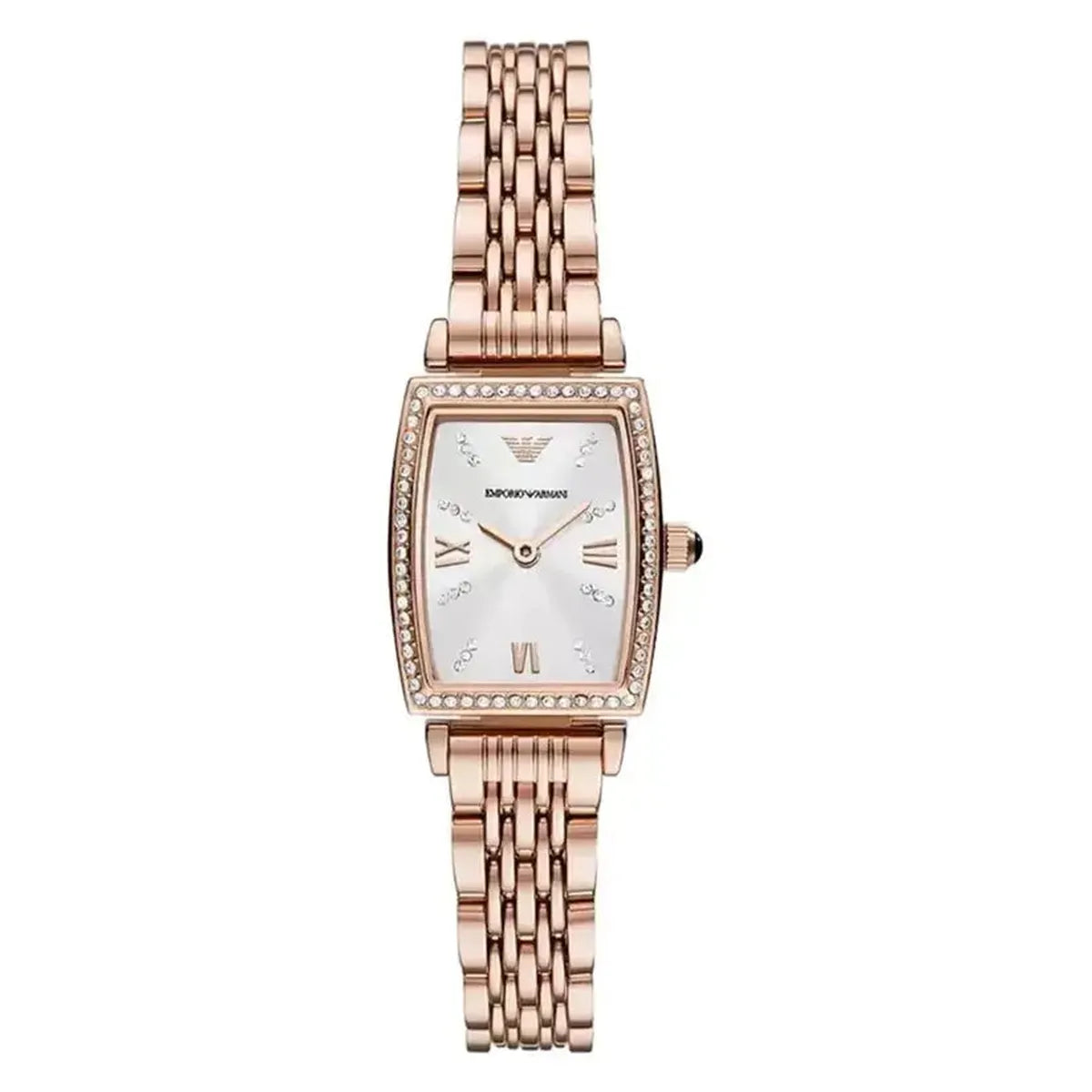 Emporio Armani AR11406 White Dial Ladies Watch Emporio Armani