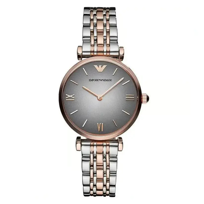 Emporio Armani AR1725 Ladies Watch Gianni T-Bar Two Tone Emporio Armani