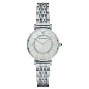 Emporio Armani AR1908 Classic Mother Of Pearl Dial Ladies Watch Emporio Armani