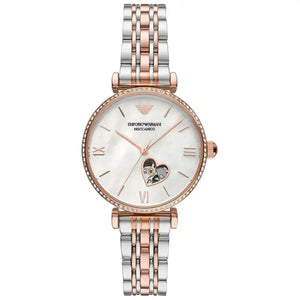 Emporio Armani AR60049 Women’s Gianni T-Bar Automatic Watch Emporio Armani
