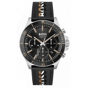 HUGO BOSS 1514121 TROPER MENS WATCH BLACK DIAL BLACK Hugo Boss