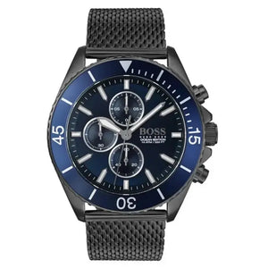 Hugo Boss 1513702 Men's Watch Chronograph Ocean Edition Blue Hugo Boss